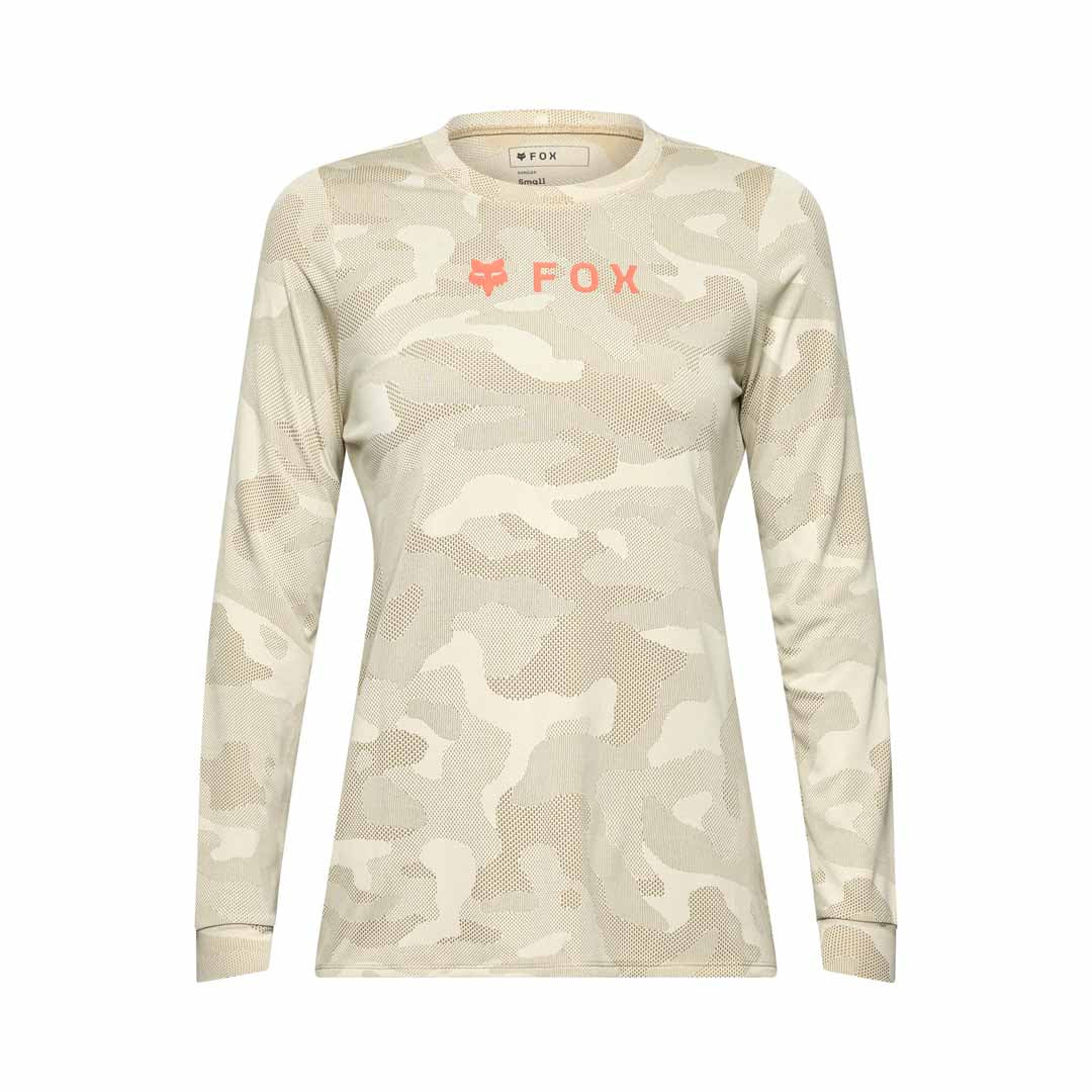 Fox Womens Ranger TruDri LS Jersey — Cream