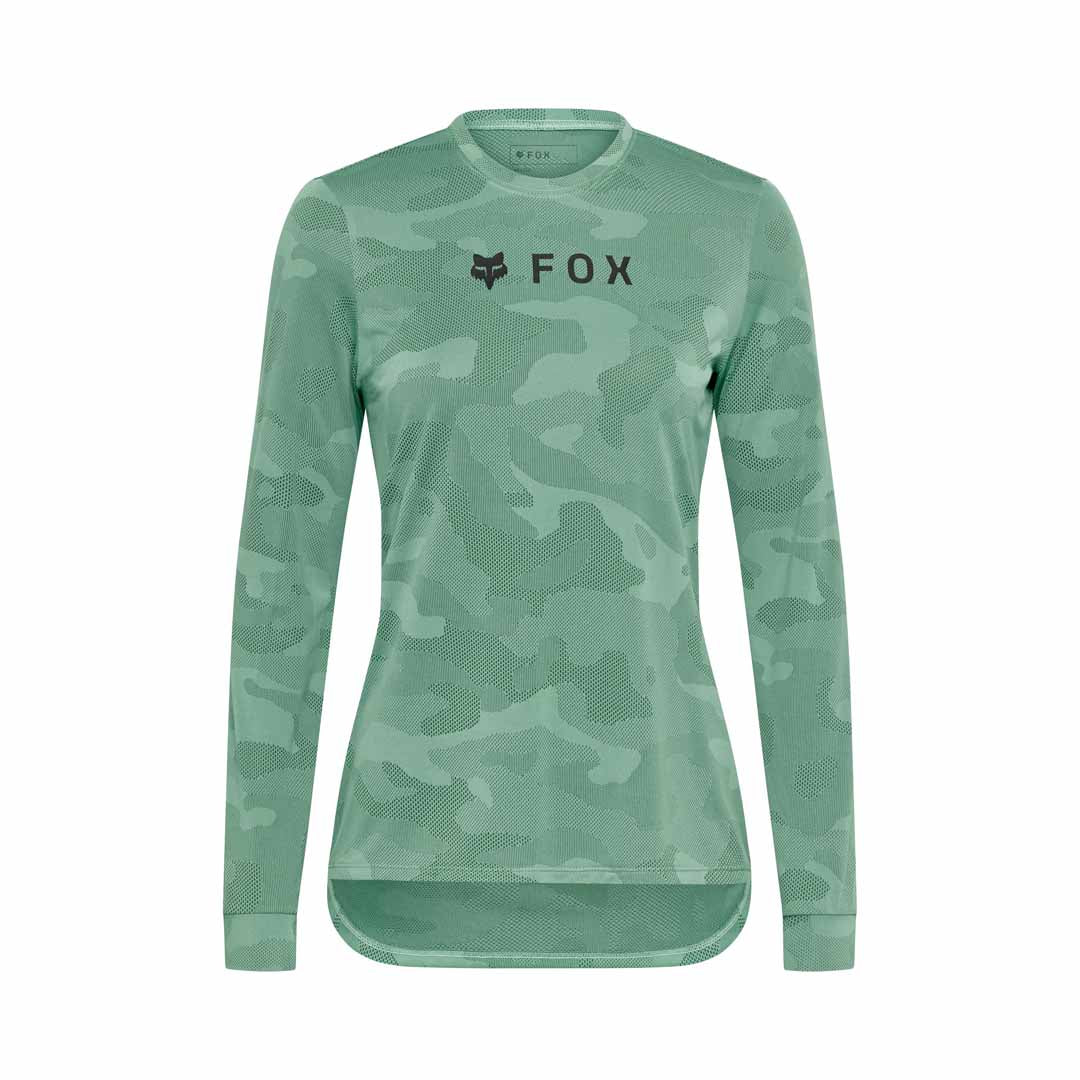 Fox Womens Ranger TruDri LS Jersey — Pine