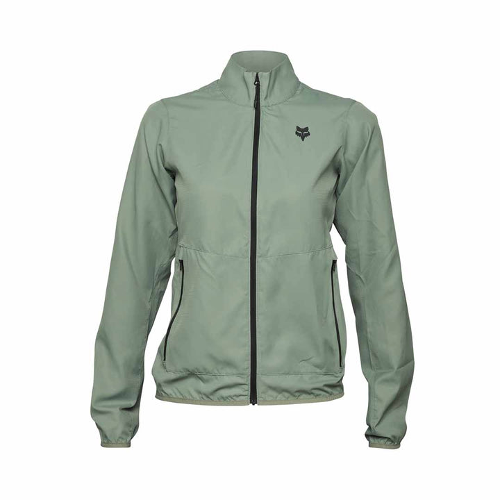Fox Womens Ranger Wind Jacket — Moss