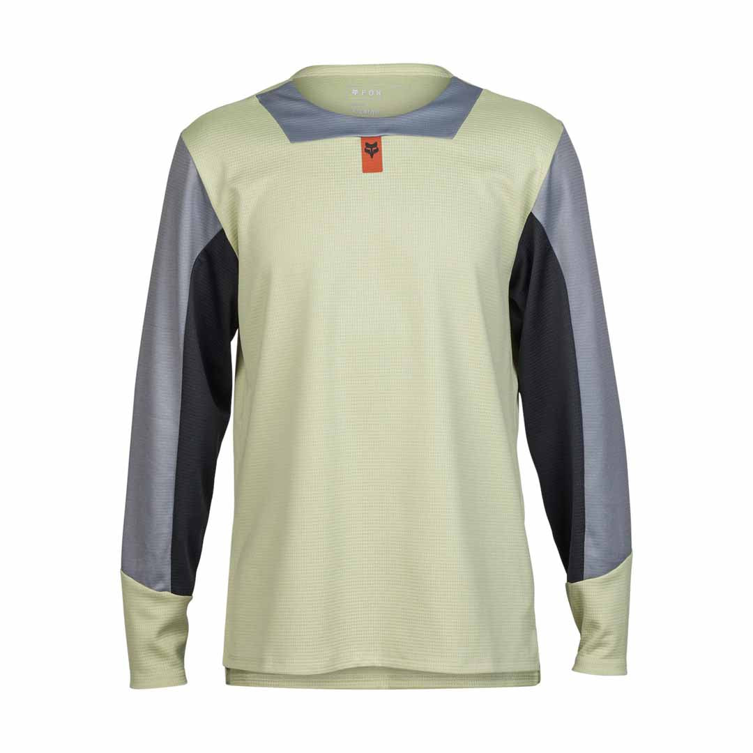 Fox Youth Defend LS Jersey — Cactus