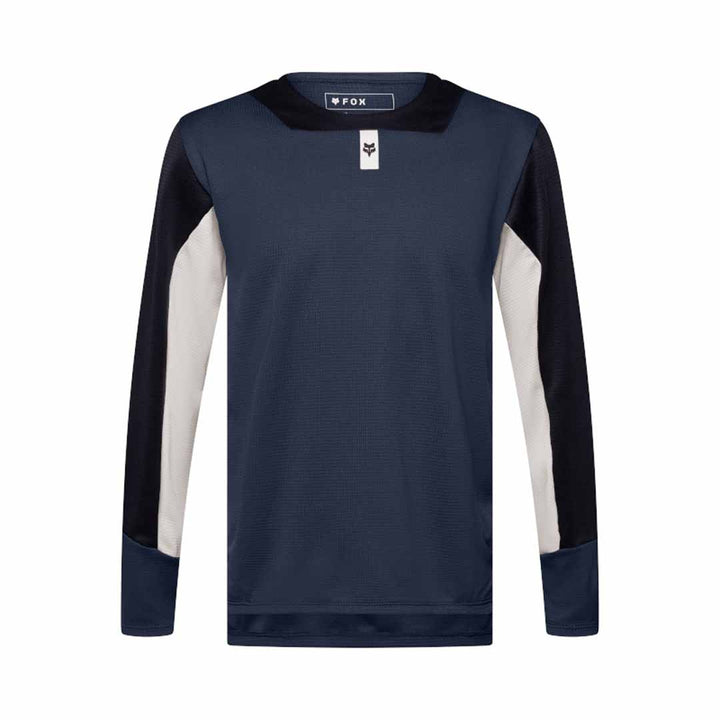 Fox Youth Defend LS Jersey — Galaxy Blue
