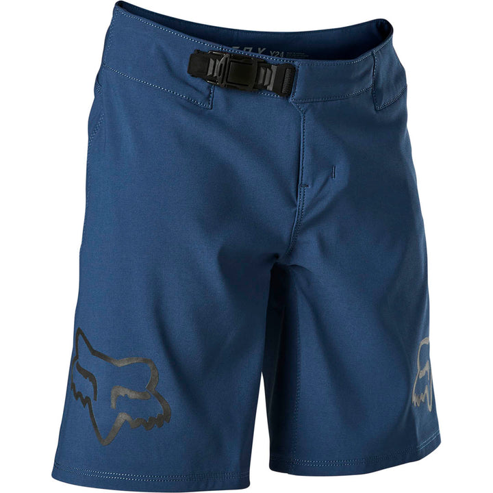 Fox Youth Defend Short — Dark Indigo