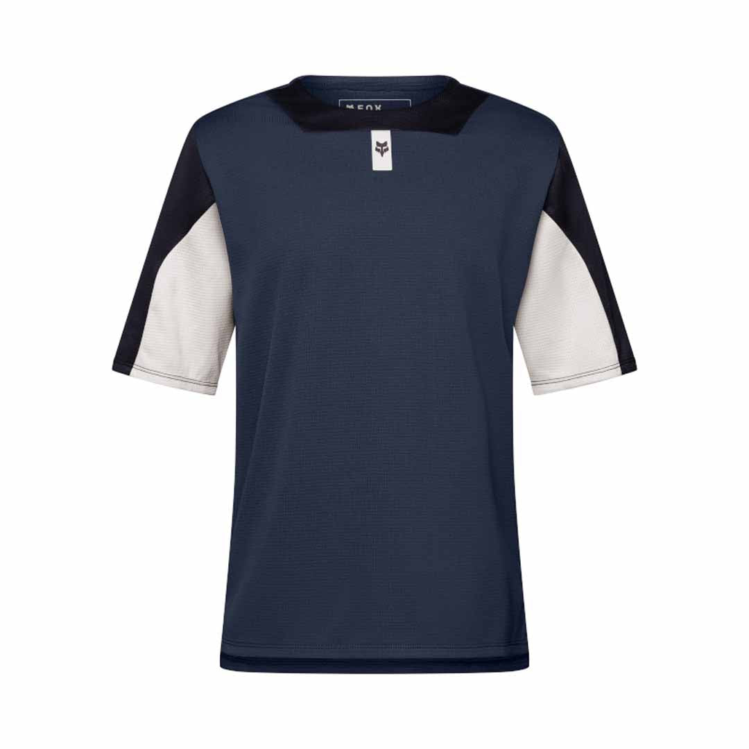 Fox Youth Defend SS Jersey — Galaxy Blue