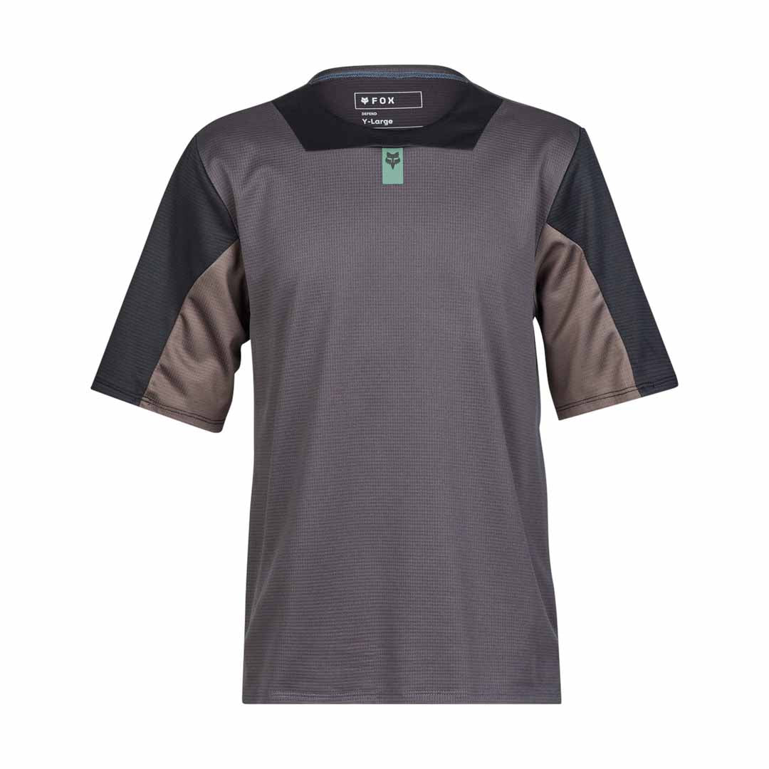 Fox Youth Defend SS Jersey — Grape