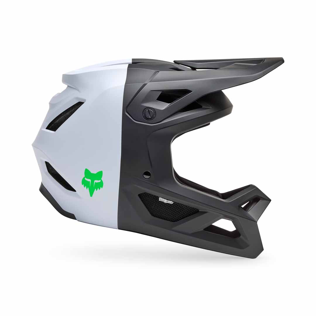 Fox Youth Rampage 5050 Helmet — Black/White