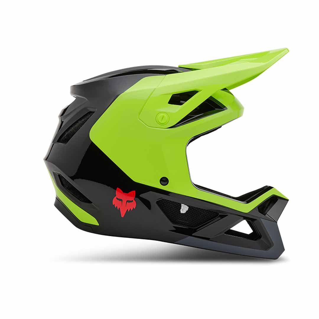 Fox Youth Rampage Barge Helmet — FloYlw