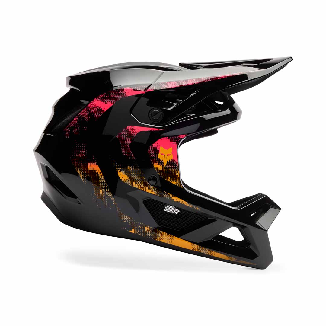 Fox Youth Rampage Kairos Helmet — Tangerine