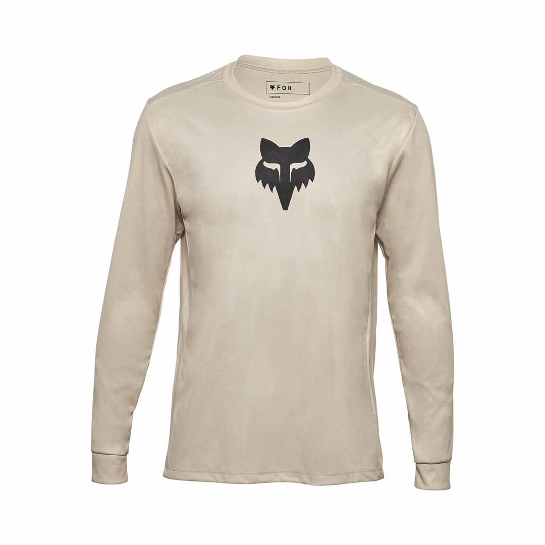 Fox Youth Ranger LS Jersey — Cream