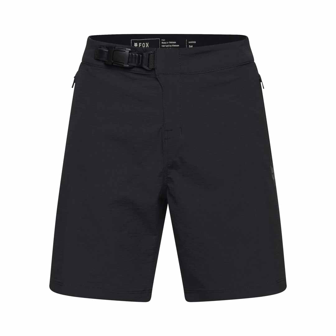 Fox Youth Ranger Short W/Liner — Black
