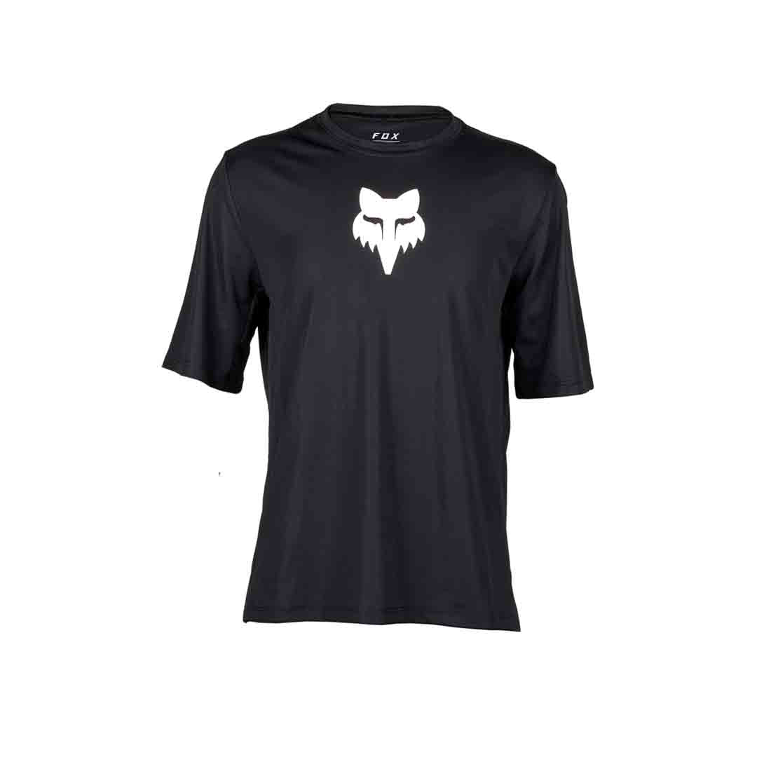 Fox Youth Ranger SS Jersey — Black
