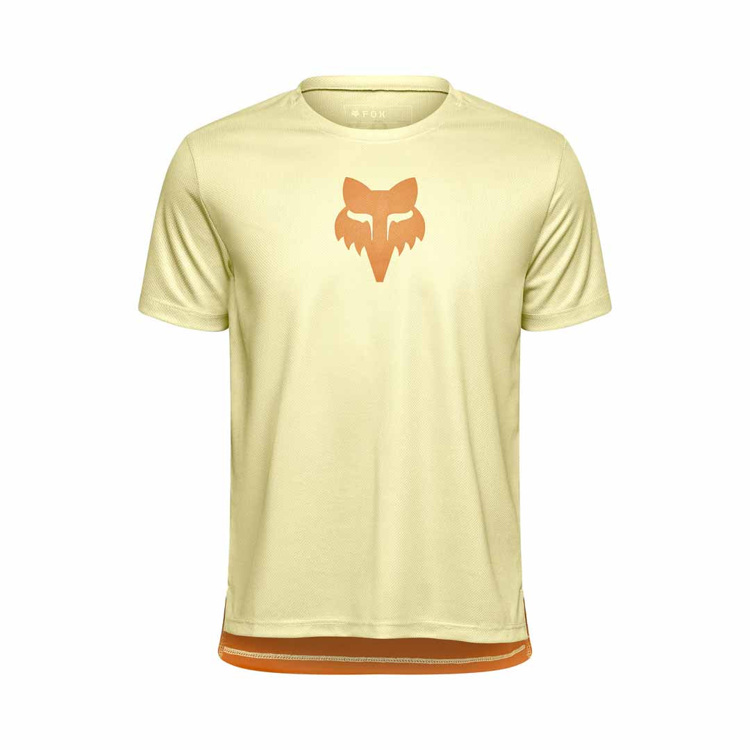Fox Youth Ranger SS Jersey Fox Head — Lemonade