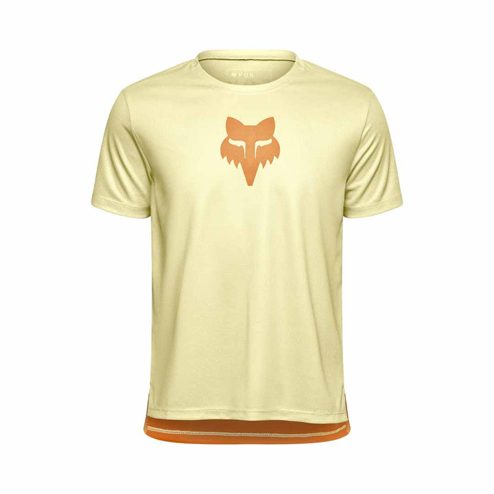 Fox Youth Ranger SS Jersey Fox Head — Lemonade