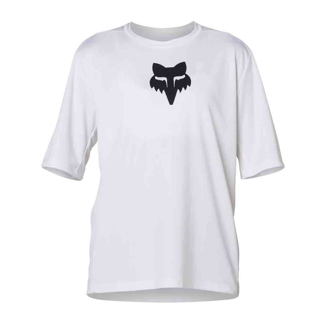 Fox Youth Ranger SS Jersey — White
