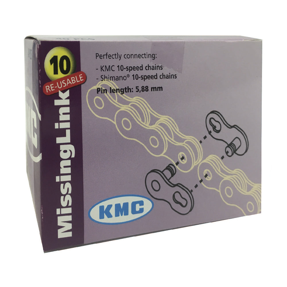 KMC connecting link (quick link) for 10 speed bicycle chains