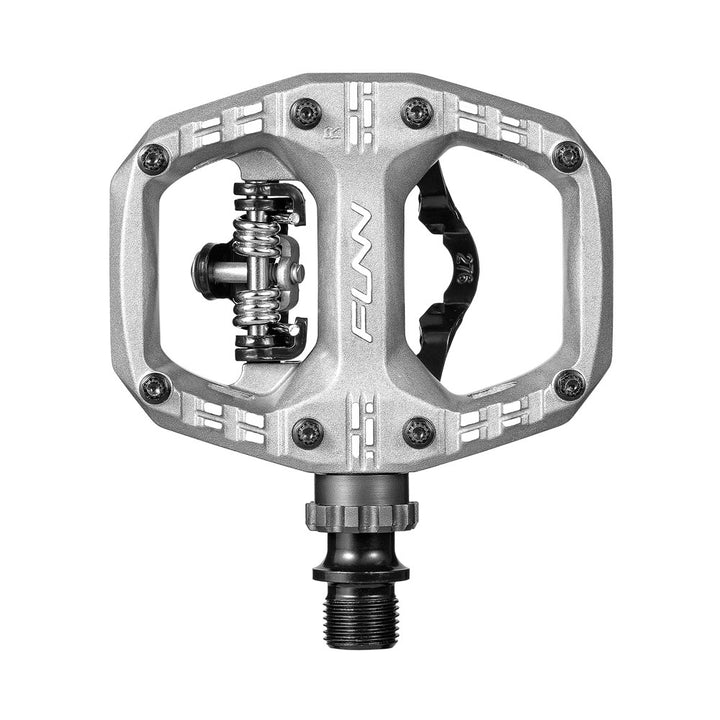 FUNN Pedal - Clast SPD - Die-Cast One-Side Clip Gravel - Raw Silver