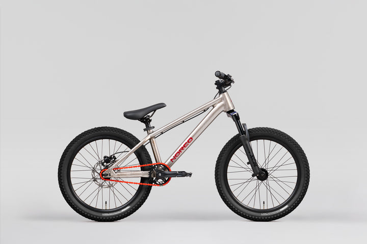 Norco Rampage Youth 20 - Silver — Side View