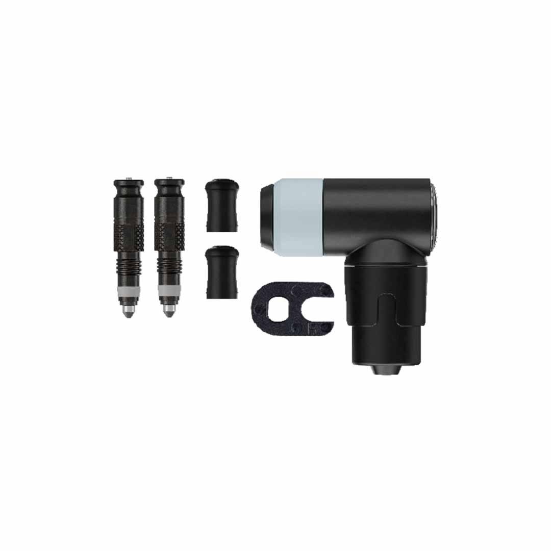 Schwalbe Clik Valve Presta (SV) Conversion Kit - Valves + Pump Head