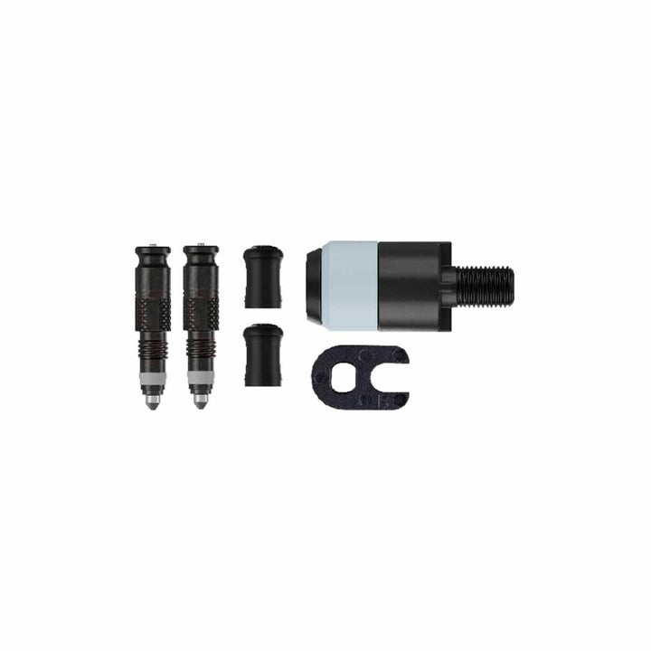 Schwalbe Clik Valve Presta (SV) Conversion Kit - Valves + Pump Head Adapter
