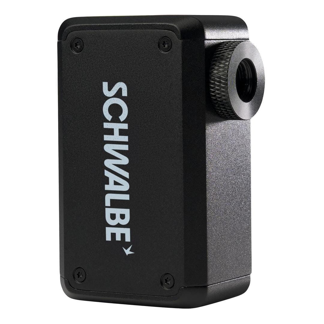 Schwalbe E-Micro Pump - Electric Mini Pump with Clik Valve Adapter