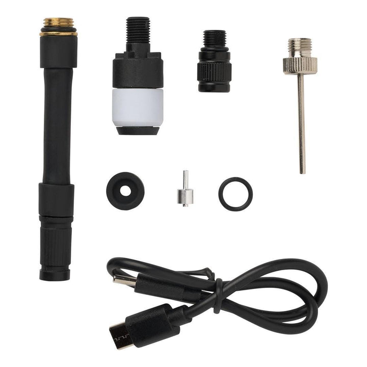 Schwalbe E-Micro Pump - Electric Mini Pump with Clik Valve Adapter