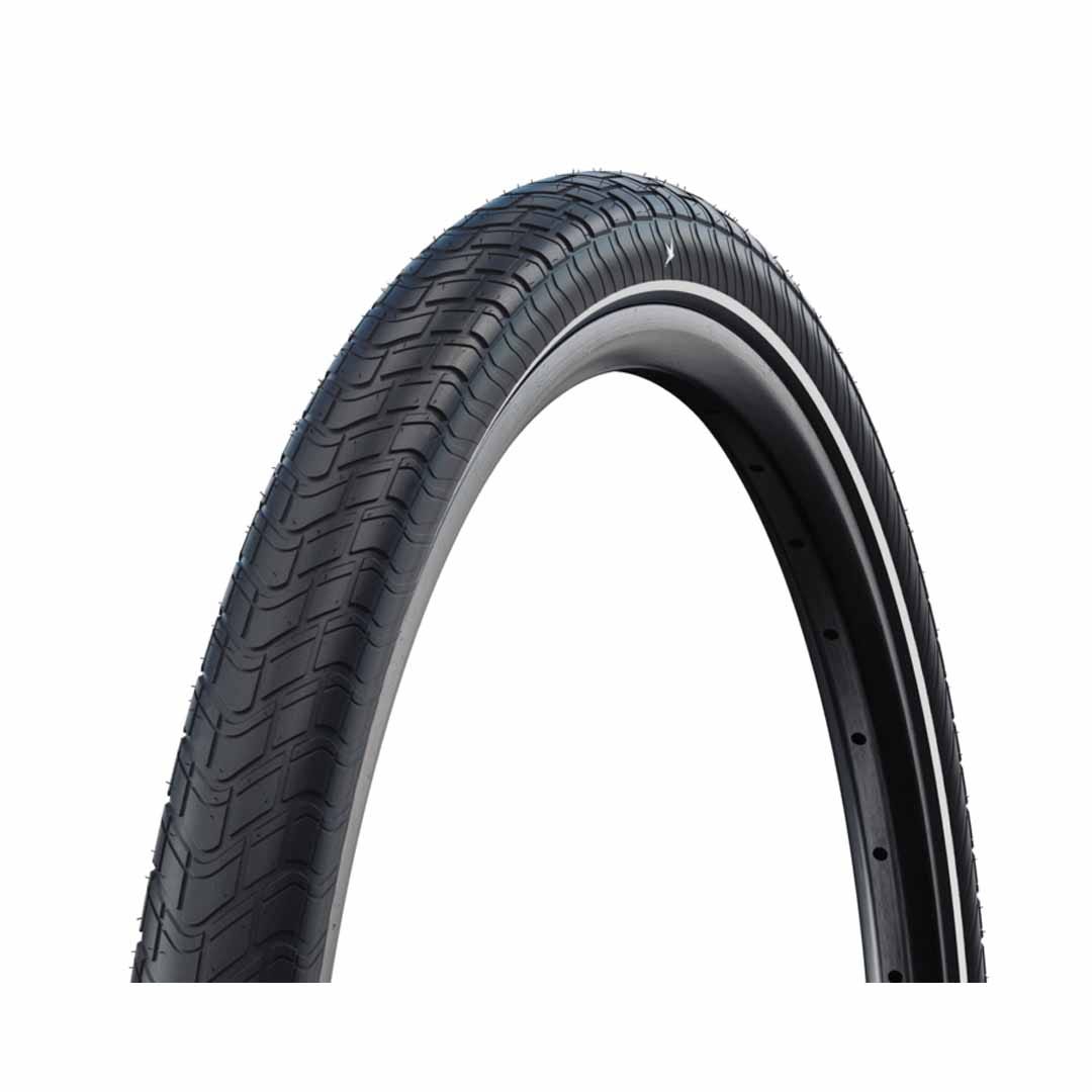 Schwalbe Motion Big Apple 24x2.00 Tyre - RaceGuard, Wired, Black Reflex