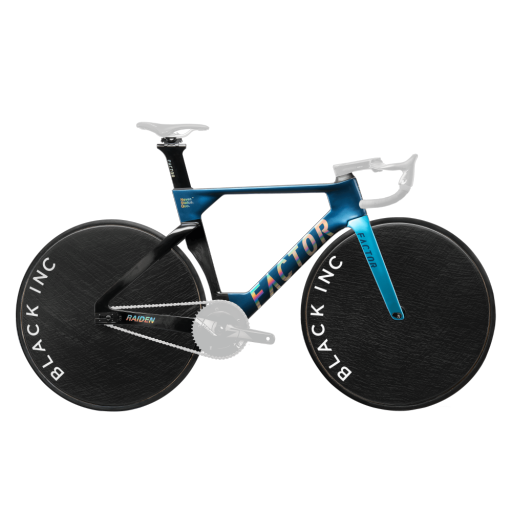 Factor RAIDEN Track Bike Electric Blue - ZERO Track wheels
