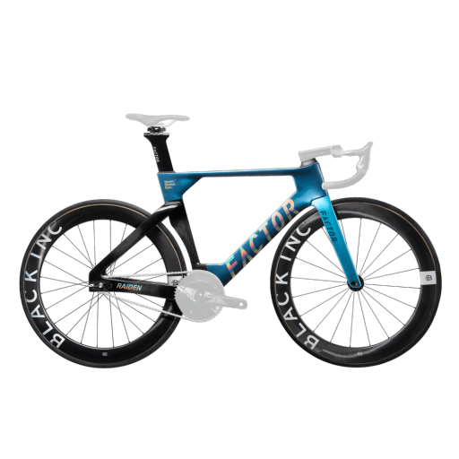Factor RAIDEN Track Bike Electric Blue - SIXTY Track wheels