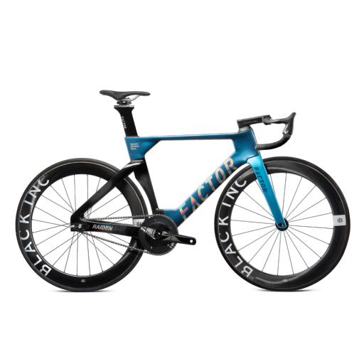 Factor RAIDEN Track Complete Bike Electric Blue - SIXTY Track wheels