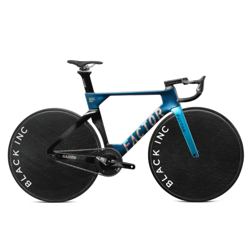 Factor RAIDEN Track Complete Bike Electric Blue - ZERO Track wheels