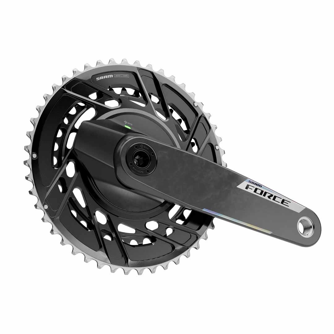SRAM Force E1 AXS Power Meter Crankset - 165mm, 50/37T, DUB