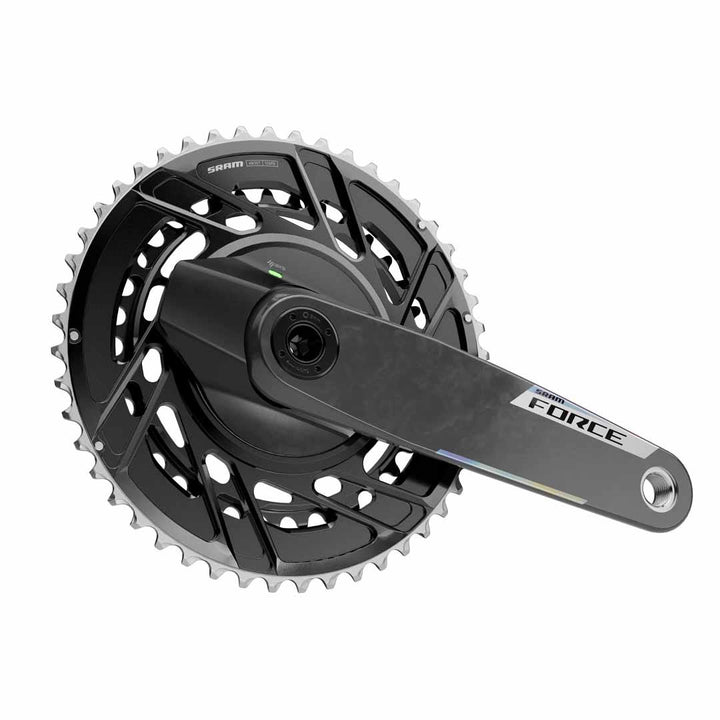 SRAM Force E1 AXS Power Meter Crankset - 165mm, 50/37T, DUB