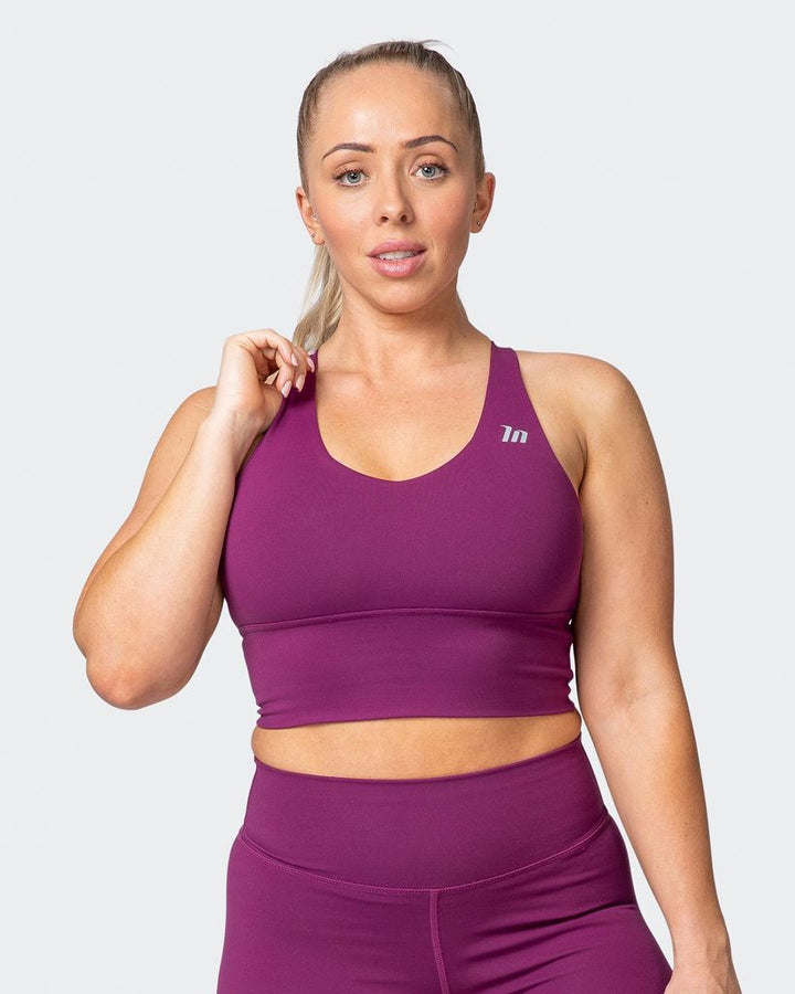 Long Line Bra - Boysenberry - Mackay Cycles - [product_SKU] - Muscle Nation