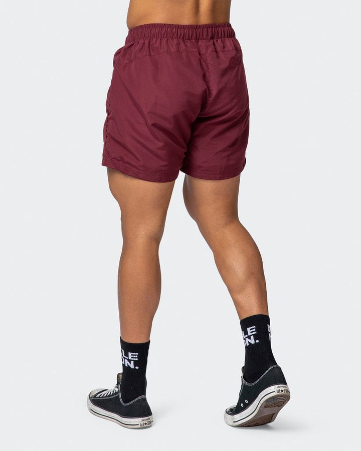 Ultimate Performance Shorts - Wine - Mackay Cycles - [product_SKU] - Muscle Nation