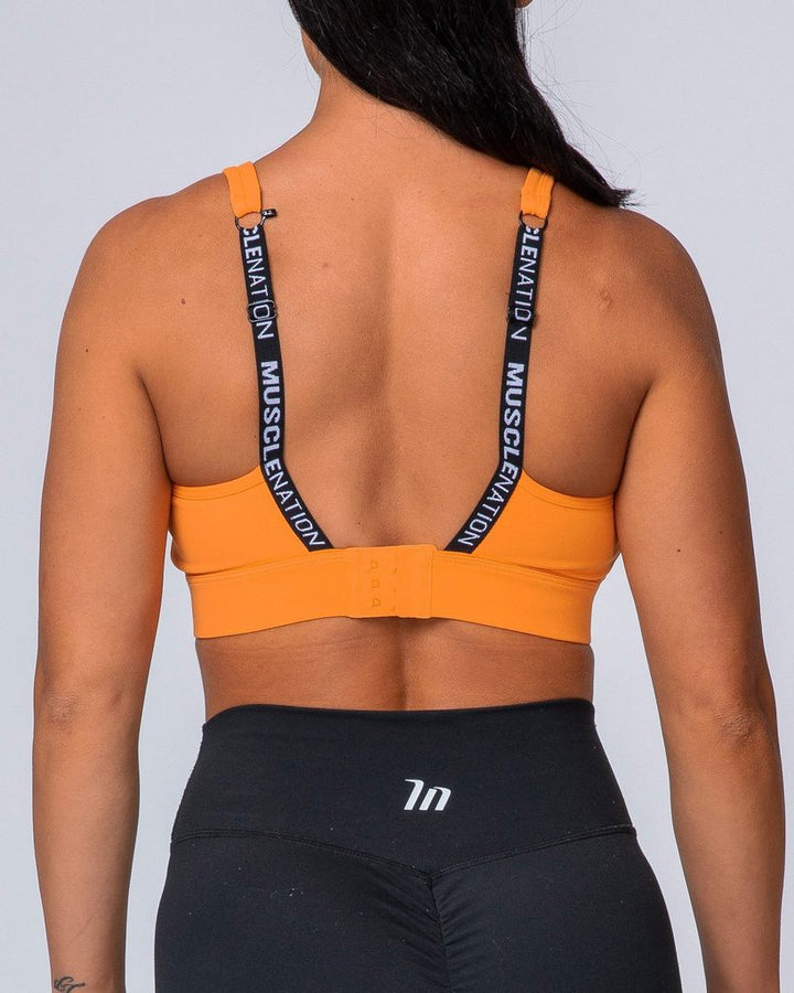 HIIT Bra - Tangerine - Mackay Cycles - [product_SKU] - Muscle Nation