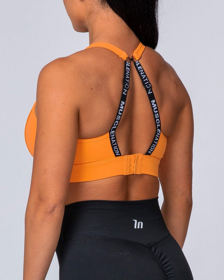 HIIT Bra - Tangerine - Mackay Cycles - [product_SKU] - Muscle Nation