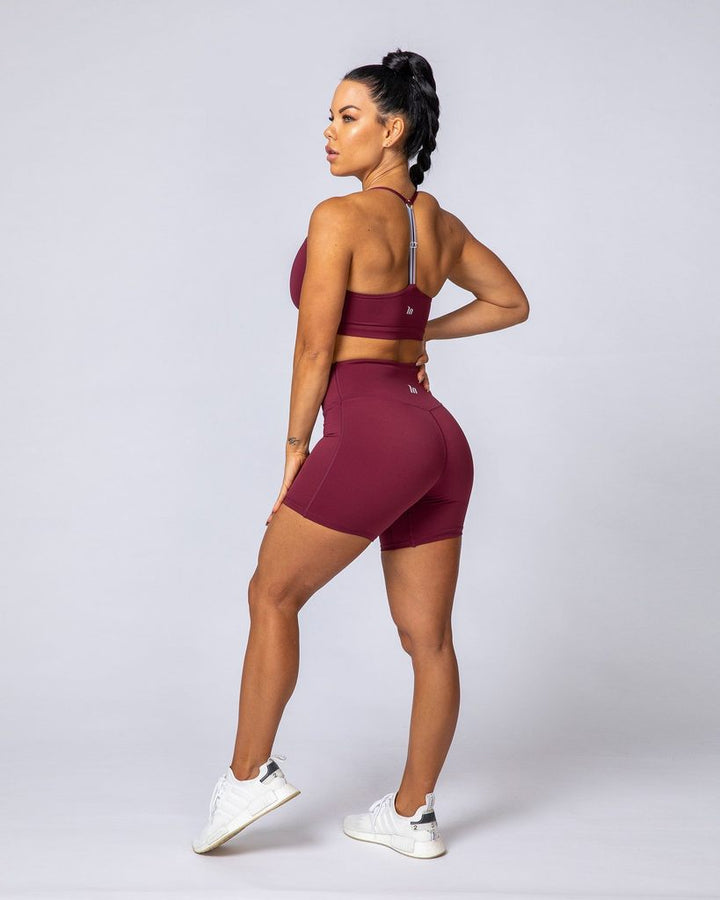 Superior Squat Bike Shorts - Wine - Mackay Cycles - [product_SKU] - Muscle Nation