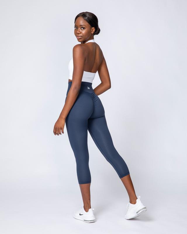 7/8 SCRUNCH LEGGINGS - Navy - Mackay Cycles - [product_SKU] - Muscle Nation