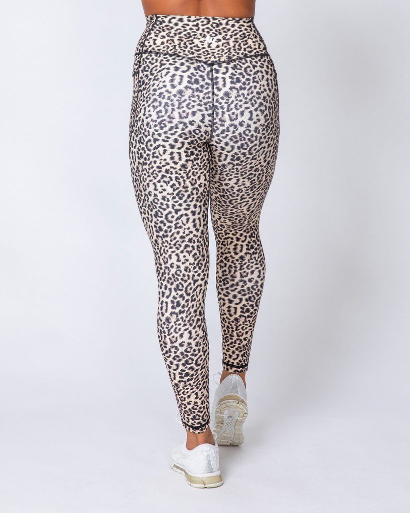 Motion Pocket Ankle Length - Yellow Leopard - Mackay Cycles - [product_SKU] - Muscle Nation