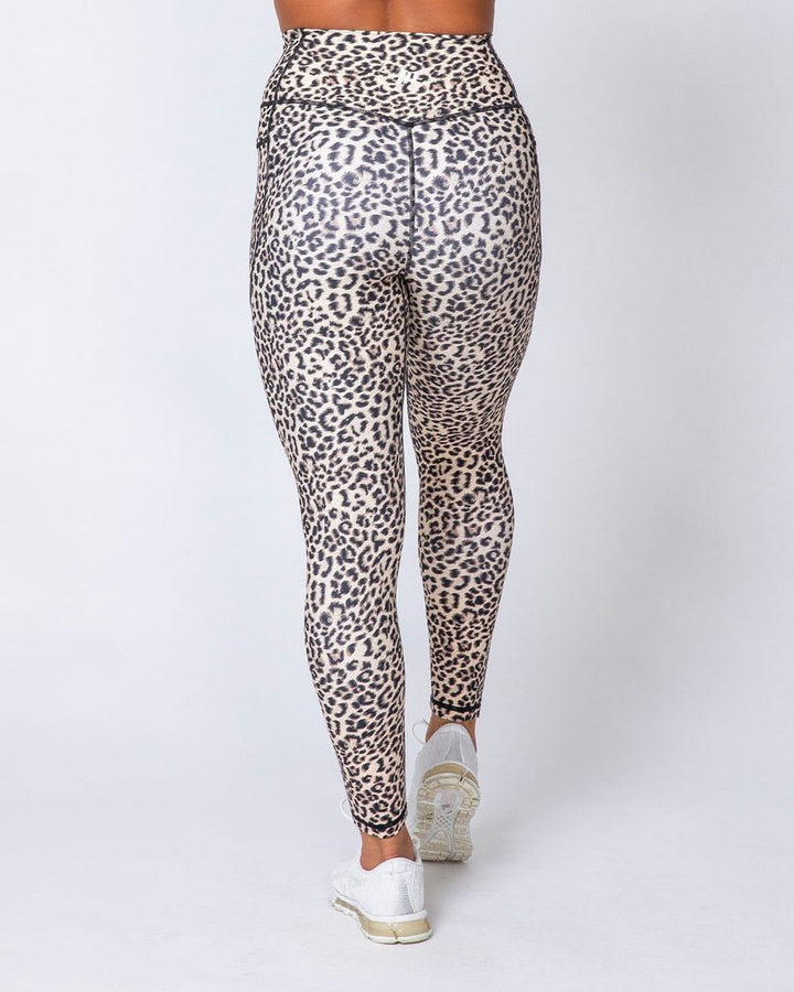 Motion Pocket Ankle Length - Yellow Leopard - Mackay Cycles - [product_SKU] - Muscle Nation