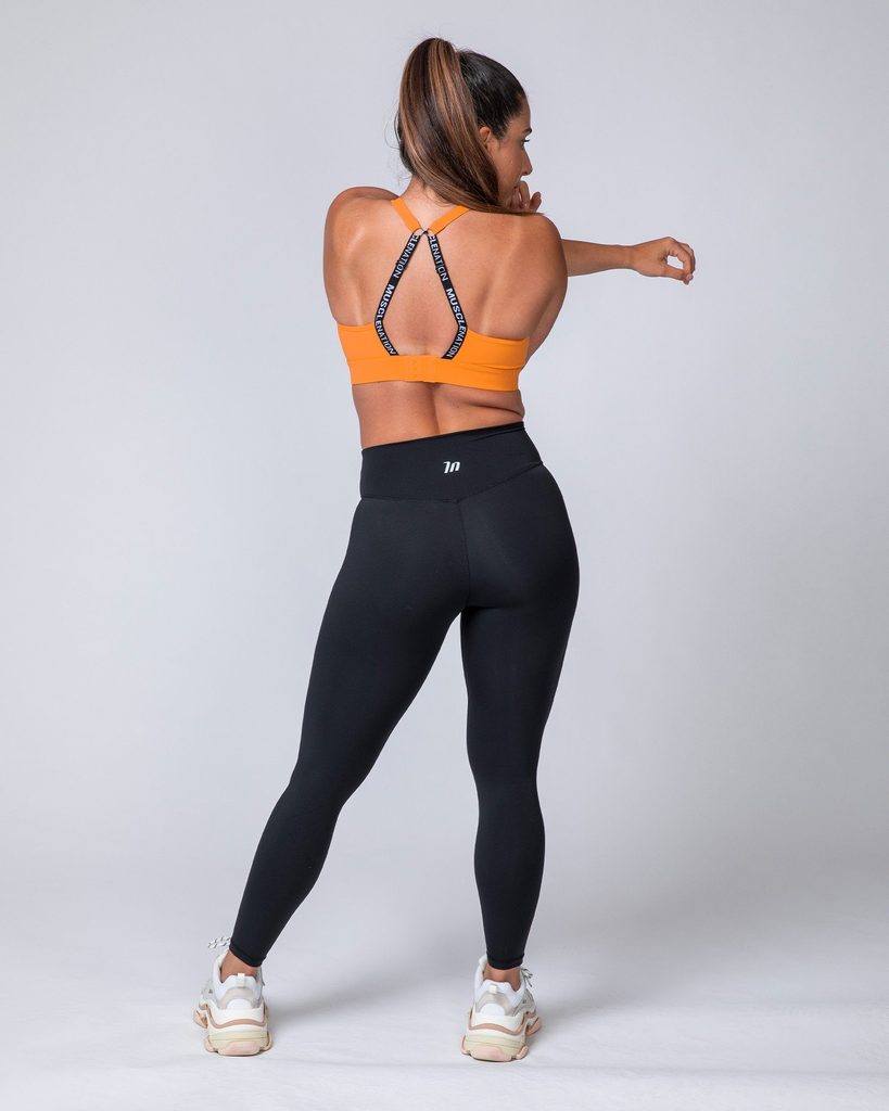 HIIT Bra - Tangerine - Mackay Cycles - [product_SKU] - Muscle Nation