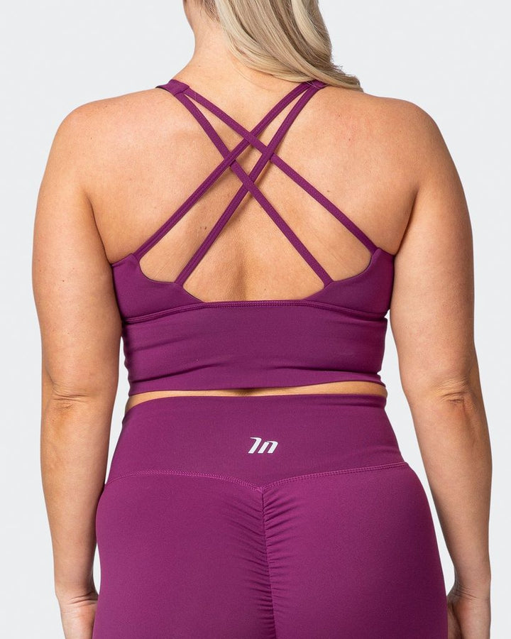 Long Line Bra - Boysenberry - Mackay Cycles - [product_SKU] - Muscle Nation