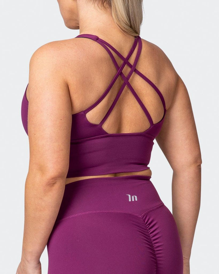 Long Line Bra - Boysenberry - Mackay Cycles - [product_SKU] - Muscle Nation