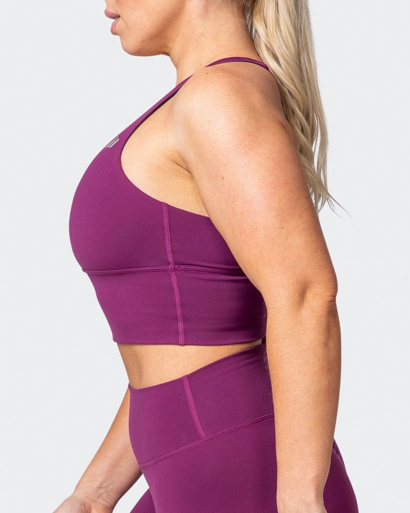 Long Line Bra - Boysenberry - Mackay Cycles - [product_SKU] - Muscle Nation