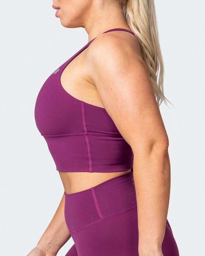 Long Line Bra - Boysenberry - Mackay Cycles - [product_SKU] - Muscle Nation