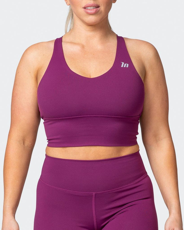Long Line Bra - Boysenberry - Mackay Cycles - [product_SKU] - Muscle Nation
