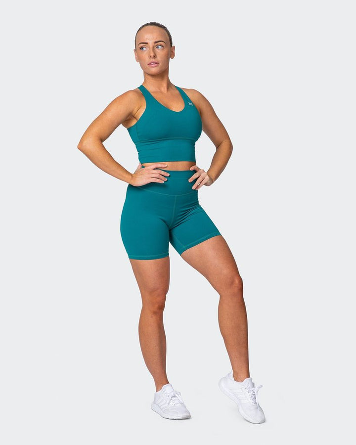 Bike Shorts - Teal - Mackay Cycles - [product_SKU] - Muscle Nation
