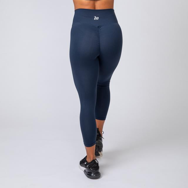 7/8 SCRUNCH LEGGINGS - Navy - Mackay Cycles - [product_SKU] - Muscle Nation
