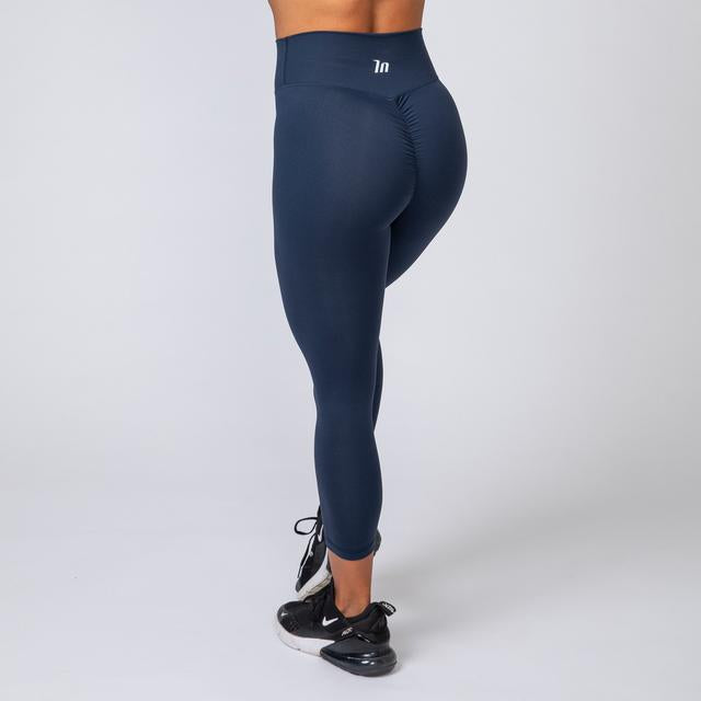 7/8 SCRUNCH LEGGINGS - Navy - Mackay Cycles - [product_SKU] - Muscle Nation