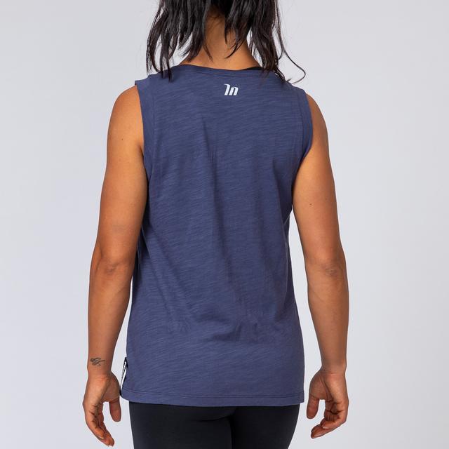 Womens Muscle Tank - Navy - Mackay Cycles - [product_SKU] - Muscle Nation