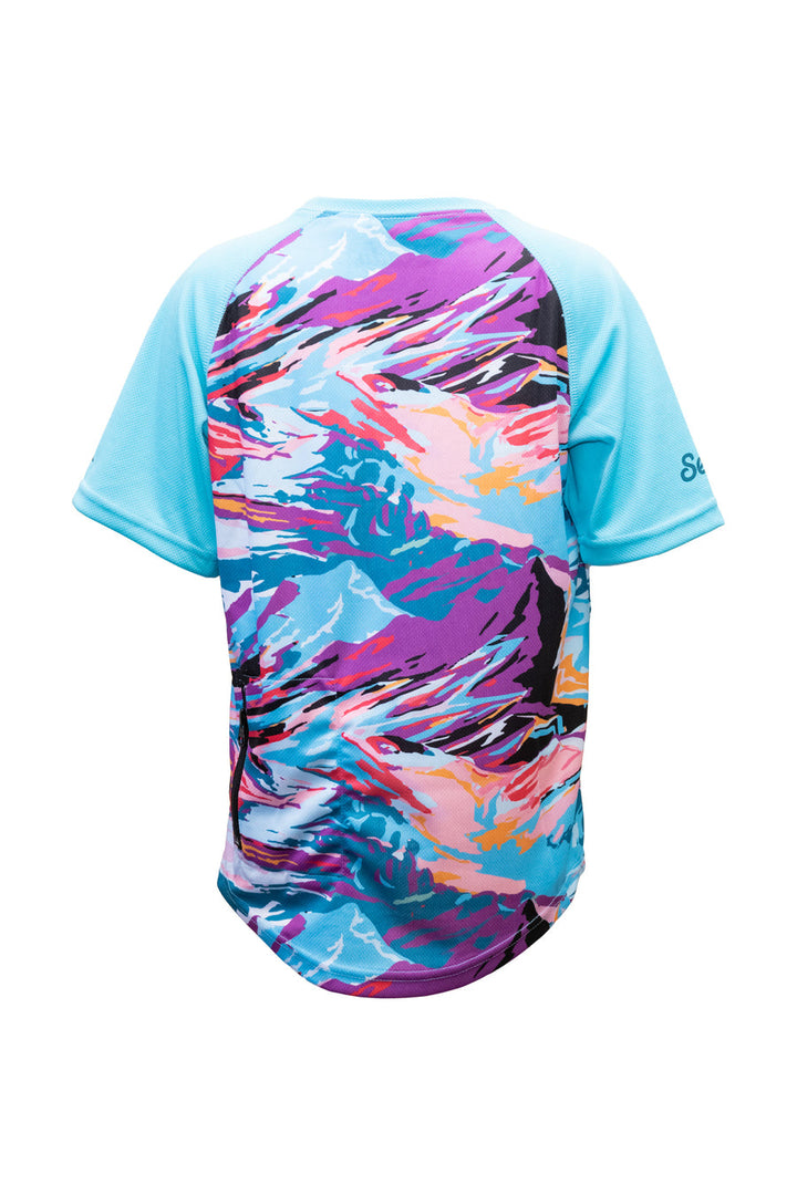 Send It Kids Short Sleeved MTB Jersey | Wild Mountain - Mackay Cycles - [product_SKU] - Sendy